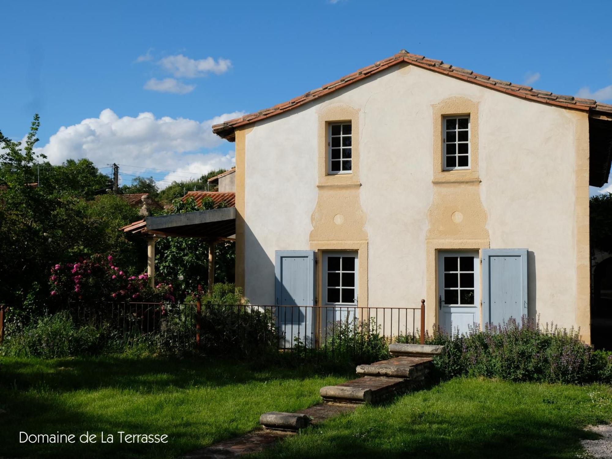 Domaine De La Terrasse Daire Carbonne Dış mekan fotoğraf
