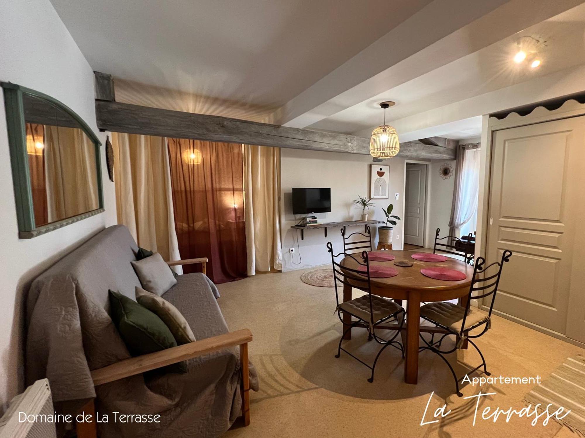 Domaine De La Terrasse Daire Carbonne Dış mekan fotoğraf