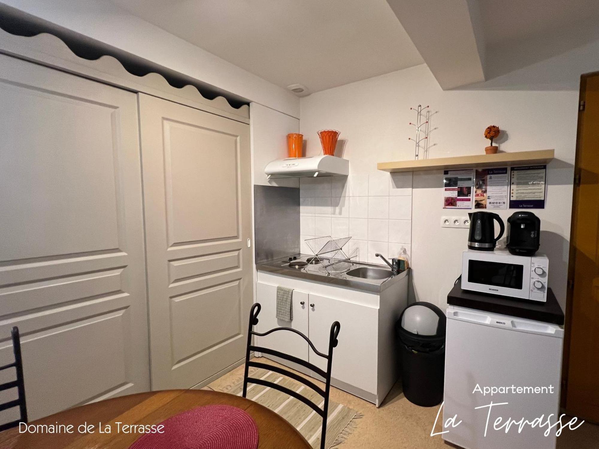 Domaine De La Terrasse Daire Carbonne Dış mekan fotoğraf