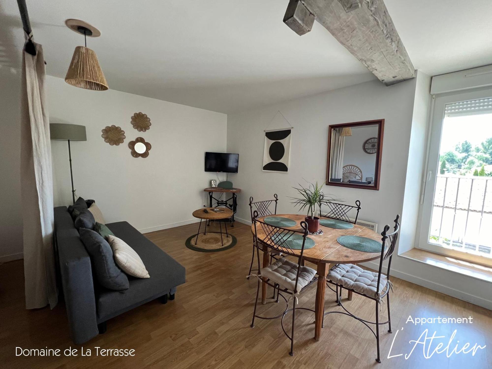 Domaine De La Terrasse Daire Carbonne Dış mekan fotoğraf